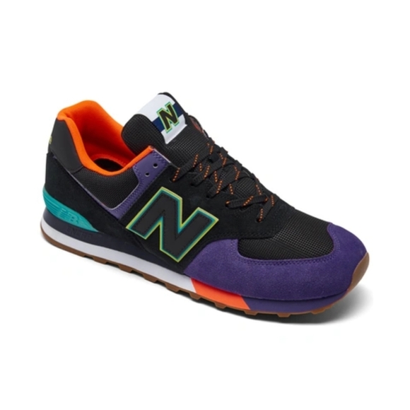 New Balance Men's 574 Sport Pack Casual Sneakers, multi colored, size 7.5 - Picture 1 of 4